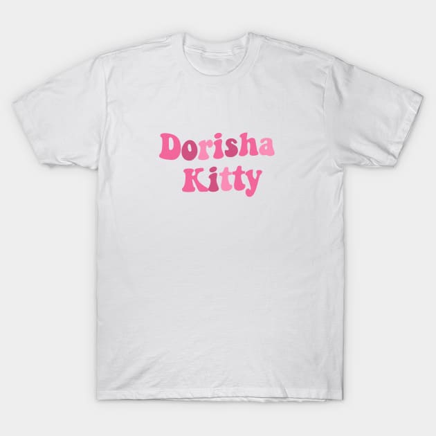 Dorisha Kitty T-Shirt by giadadee
